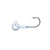 Leland Eyehole Round Jighead - 1/8oz White