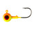 Lindy BMAXX Jighead - 3/8oz Orange Hot Yellow 2pk