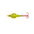 Lindy Ice Flyer Spoon - Rattln - 3/16oz Lime Ice