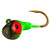 Lindy Ice Tungsten Toad - #14 Blk/Chartreuse-Gr