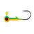 Lindy Lead Free Jig - 1/16oz Perch Glow 2pk - LJGLF2208