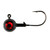 Lindy Lead Free Jig - 3/8oz Black 2pk - LJGLF6200