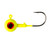 Lindy Lead Free Jig - 3/8oz Hot Yellow 2pk - LJGLF6205