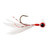 Lindy Lead Free LittleNipper - 1/32oz White Glow 2pk - LLNLF1209