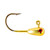 Lindy Lead Free LiveBait Jig - 1/16oz Gold Plated 2pk - LLBJLF2203