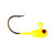 Lindy Lead Free LiveBait Jig - 1/16oz Hot Yellow 2pk - LLBJLF2205