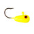 Lindy Lead Free LiveBait Jig - 1/4oz Hot Yellow 2pk - LLBJLF5205