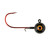 Lindy Lead Free Max Gap Jig - 1/4oz Black 2pk - LMAXLF5200