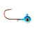 Lindy Lead Free Max Gap Jig - 1/4oz Blue Shiner Glow 2pk - LMAXLF5201