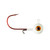 Lindy Lead Free Max Gap Jig - 1/8oz White Glow 2pk - LMAXLF3209