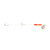 Little Joe Fltng Worm Hrnss - Nickel Orange 6pk