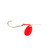 Little Joe RedDevilHeartOStl - 1/0BeakHook#3IndianaFloR1pk