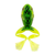 Live Target Lures Freestyle Frog - 2.5'' Chartreuse/Green 3pk - FSF60T1038