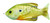 Live Target Lures Sunfish - 3'' Green Bluegill