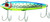 MirrOLure SW Spot TrtSink Tw - 1/2oz 3.625'' BluBk/Cht/Sil