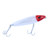 MirrOLure SW Top Dog Jr Surf - 3/4oz 4'' Red Hd/Wht/Sil