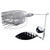 Mission Tandem Spinnerbait - 1/4oz White 1pk
