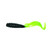 Mr Twister Meeny Tail - 3'' Black/Cht Pearl 20pk