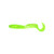 Mr Twister Teenie Tail - 2'' Neon Chartreuse 20pk