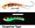 Moonshine Shiver Minnow - #2 Tangerine Tiger