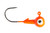 Mr Crappie Jig Head 1/8 - Fluorescent Orange 8pk