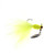 Mr Crappie Maribou Ssg Spin - 1/16oz Chartreuse Shiner