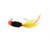 Mr Crappie SlabDadLivHairJg - 1/16oz Orange Tuxedo