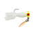 Mr Crappie Ssg Head Spn CrpT - 1/8oz White