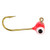 Mr Crappie TeenZee Ssg Head - 1/16oz Flo Red
