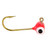 Mr Crappie TeenZee Ssg Head - 1/32oz Flo Red