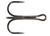Mustad KVD Elite Round Trebl - Size 2 Black Nickel 6pk