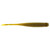 BaitFuel Flat Sided Shad - 4.5'' Green Pumpkin 6pk