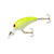 Norman Deep Tiny N - 1.5'' White/Chartreuse