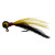 NotHead Feather Jig 1/16 - Black/Yellow 2pk
