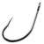 Owner Flyliner Hook - Size 4 Black Chrome 8pk