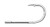 Owner Spinnerbait Trailer - Size 3/0 Nickel Finish 6pk