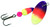 Panther Martin - FishSeeUV - 1/8oz Ind;Cht/Orange/Purple
