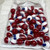 RebelFin USA Bobbers - Round 1'' Red-White 50bg