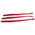 Roboworm Straight Tail Worm - 6'' Red Crawler 10pk