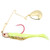 SW - Saltwater Assassin Red Daddy Combo - C - Gld; 4'' Space Guppy 2pk
