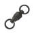 Sampo Ringed Swivel - #3 Black 3pk