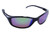 Sea Striker Sunglasses - Sea Raven Shiny Blk;Grn Mirr