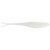 Strike King 3X ZToo SoftJerk - 3.5'' Pearl Blue Glm Back 5p