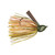 Strike King HackAttack FFJ - 3/8oz Green Pumpkin Craw