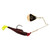 Strike King RedfishMagic 1/4 - Blk Neon Chart Tail/Red Head