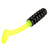 Strike King Slabalicious XL - 2.5'' Tuxedo Black Cht 10pk
