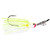 Strike King Thunder Cricket - 1/2oz Chartreuse/White