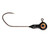 Strike King XL Stiletto JH - 1/16oz 1/0 Black 6pk