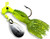 Team Crappie - Road Runner Crappie Tamer - 1/16oz Chartreuse Sparkle