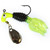 Team Crappie - Road Runner Crappie Tamer - 1/8oz Chart/Black/Chart Spkl